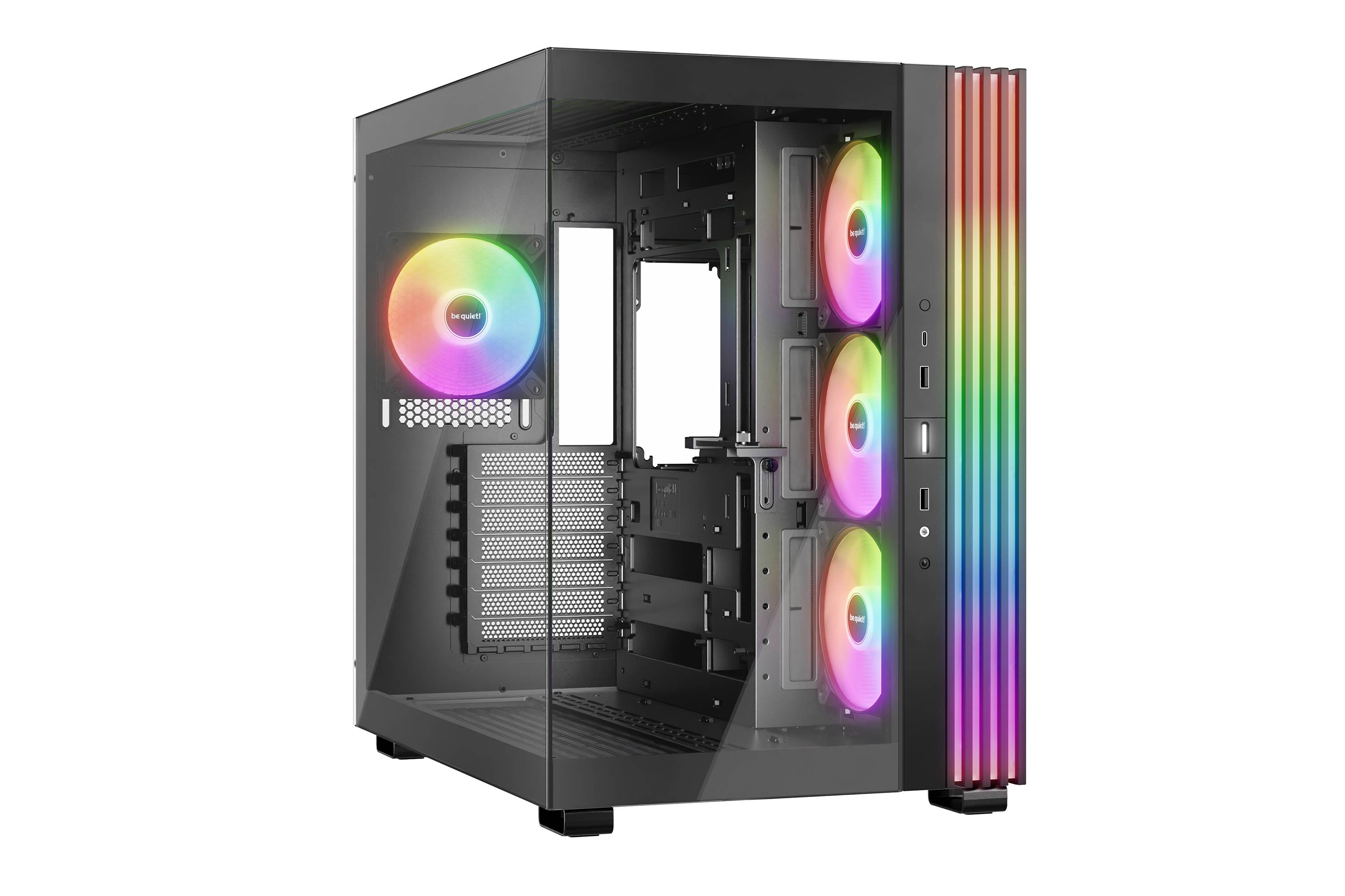 Gabinetes Gaming Be Quiet Light Base 600 LX Black